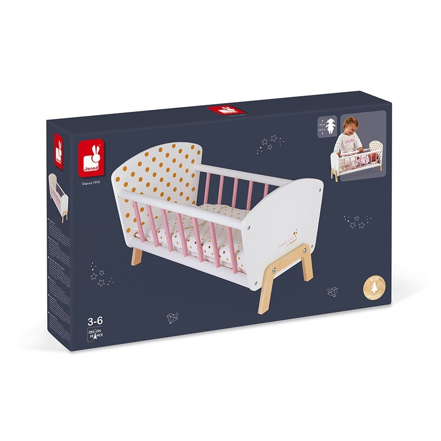 Janod - Nukkesänky CANDY CHIC