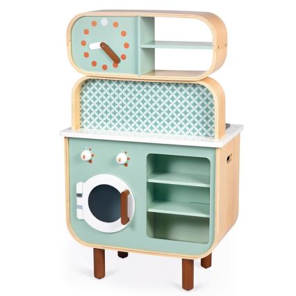 Janod - Puinen keittiö 2in1 REVERSO