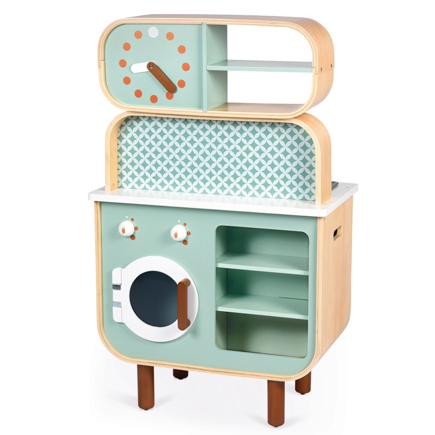 Janod - Puinen keittiö 2in1 REVERSO
