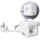 Jatkojohto kuutio kytkimellä LINEA 3x230V + 4xUSB A/C valkoinen