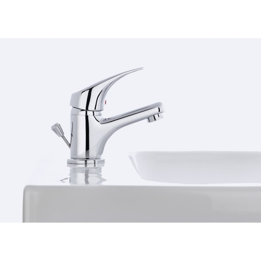 JIKA H3111N10041111 - Altaan hana + jäte ylivuoto TALAS 12,3 cm kiiltävä kromi