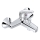 JIKA H3211N70044001 - Kylpyhana TALAS 13,7 cm kiiltävä kromi