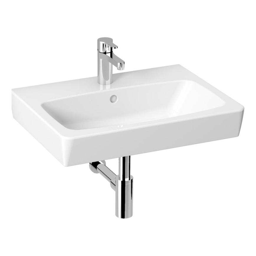 JIKA H8103820001041 - Seinään ripustettava allas LYRA 60x45 cm keramiikka/valkoinen