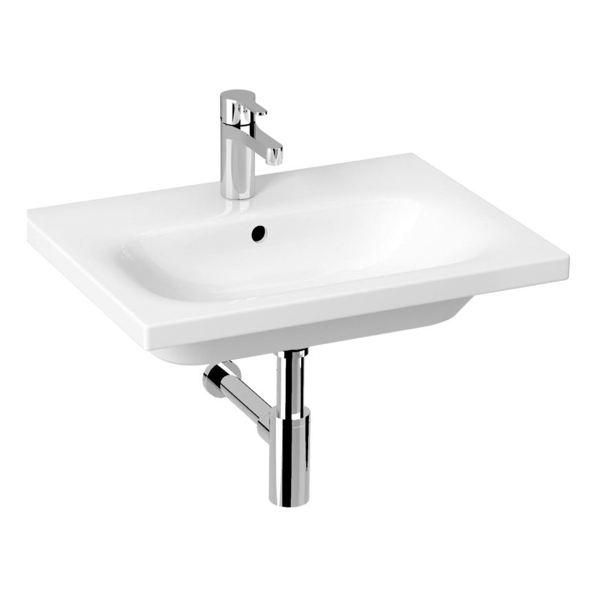 JIKA H8127130001041 - Seinään ripustettava allas MIO 60x45 cm keramiikka/valkoinen