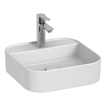 JIKA H8183610001111 - Työtasoallas ASTRA 40x40 cm keramiikka/valkoinen
