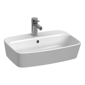 JIKA H8183827571041 - Työtasoallas LYRA 55x40 cm keramiikka/mattavalkoinen
