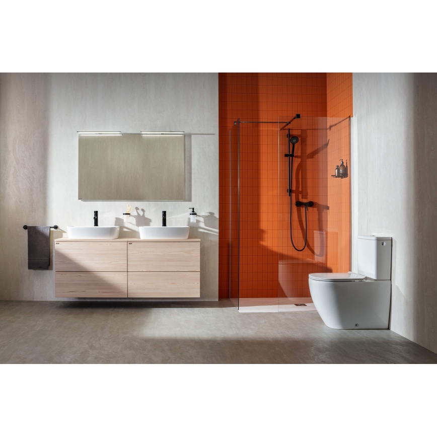 JIKA H8183827571041 - Työtasoallas LYRA 55x40 cm keramiikka/mattavalkoinen