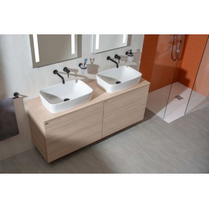 JIKA H8183827571041 - Työtasoallas LYRA 55x40 cm keramiikka/mattavalkoinen