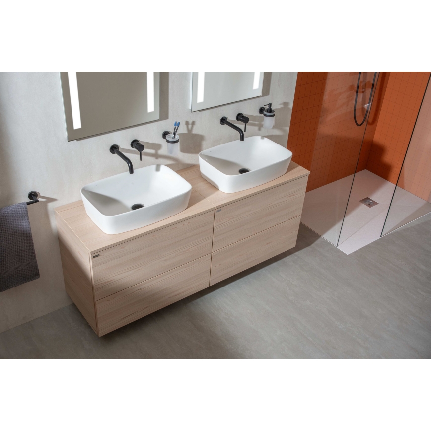 JIKA H8183827571041 - Työtasoallas LYRA 55x40 cm keramiikka/mattavalkoinen