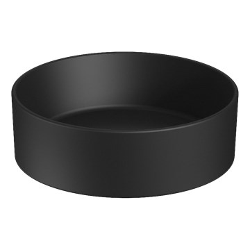 JIKA H8184207161121 - Työtasoallas CUBITO halkaisija 40 cm keramiikka/matta musta