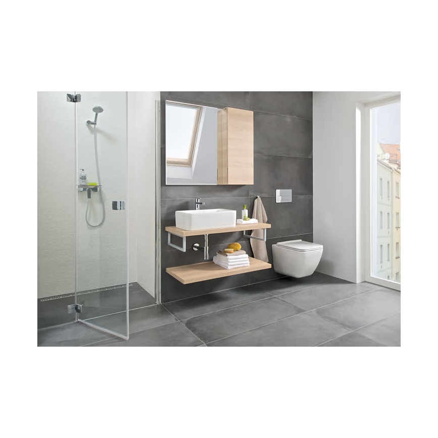 JIKA H8184230001121 - Työtasoallas CUBITO 50x35 cm keramiikka/valkoinen