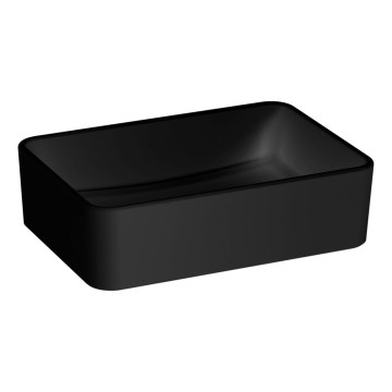 JIKA H8184237161121 - Työtasoallas CUBITO 50x35 cm keramiikka/matta musta