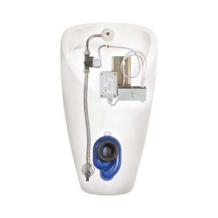 JIKA H8430700004901 - Pisuaari anturilla GOLEM 230V sisäinen sisääntulo, takapoisto keramiikka/valkoinen