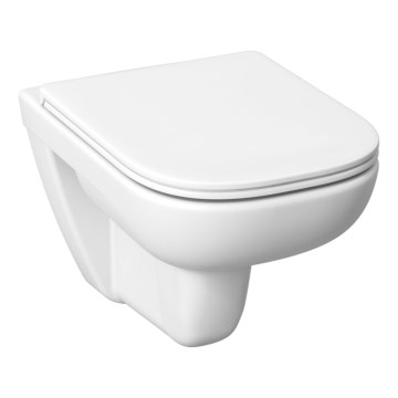 JIKA H8666140000001 - Seinään asennettava WC-istuin DEEP keraaminen/valkoinen + WC-istuinkansi SoftClose DEEP duroplasti/valkoinen