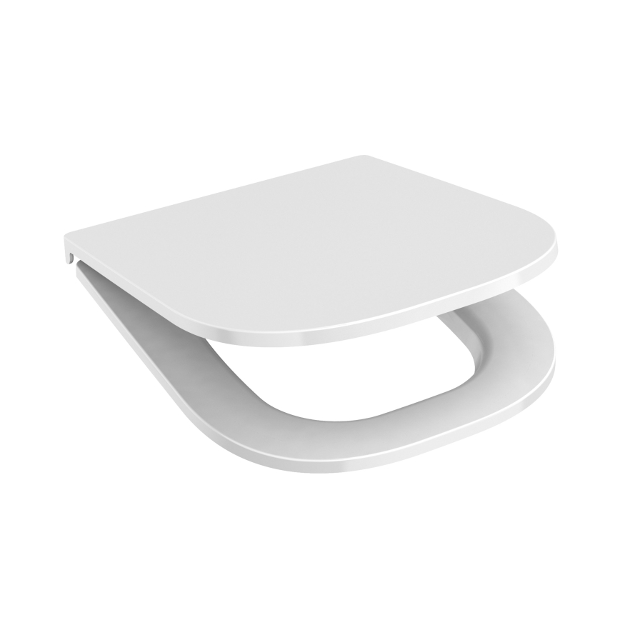 JIKA H8666160000001 - Seinään asennettava WC-istuin DEEP keramiikka/valkoinen + SoftClose WC-kansi DEEP duroplast/valkoinen