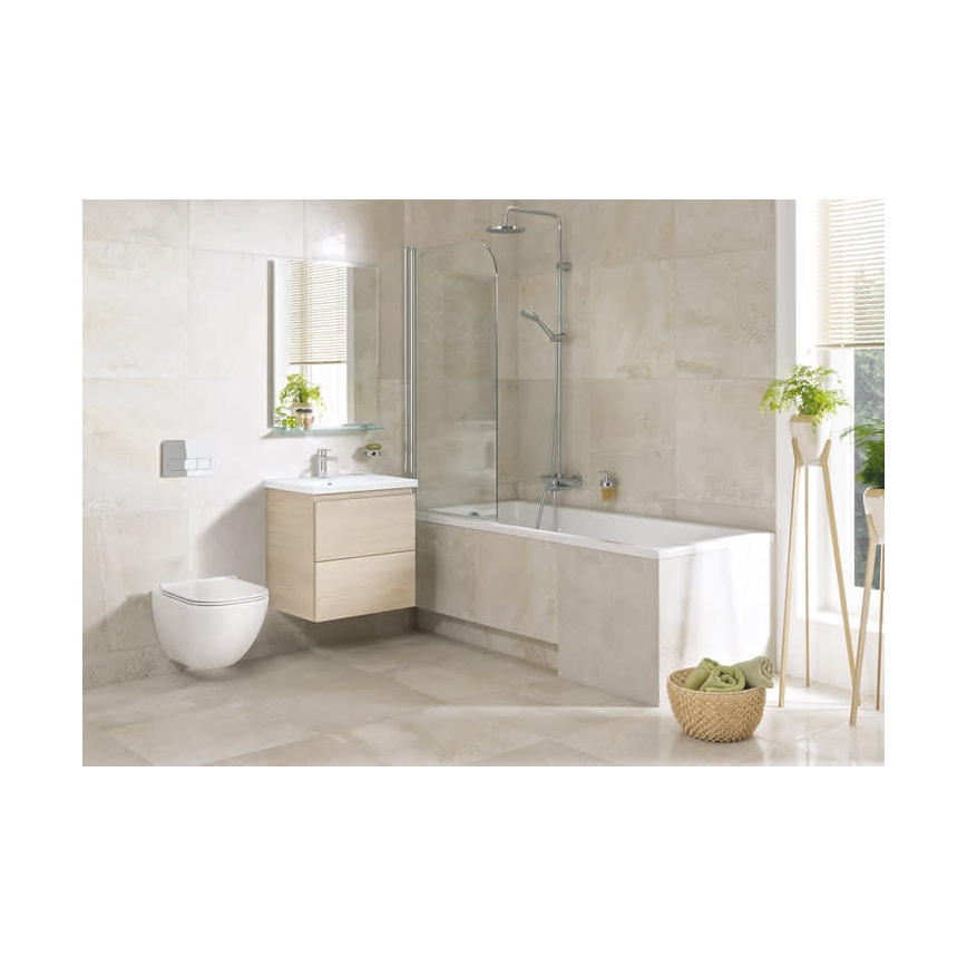 JIKA H8667180000001 - Seinään kiinnitettävä WC-istuin MIO keramiikka/valkoinen + WC-istuinkansi SoftClose MIO duroplast/valkoinen