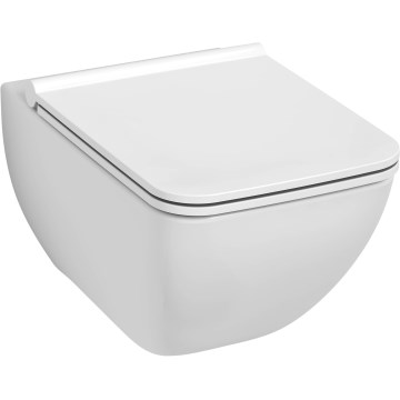 JIKA H8669540000001 - Seinään asennettava WC-istuin PURE, keramiikka/valkoinen + SoftClose WC-istuinkansi PURE, duroplasti/valkoinen