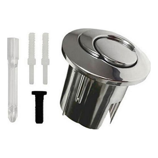 JIKA H8913630000001 - Huuhtelupainike DUAL LYRA/DEEP kiillotettu kromi