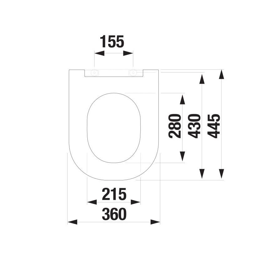 JIKA H8917160000631 - WC-istuin SoftClose MIO duroplast/valkoinen