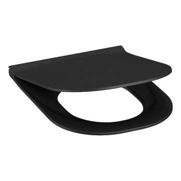 JIKA H8917167160631 - WC-istuin SoftClose MIO duroplast/matta musta