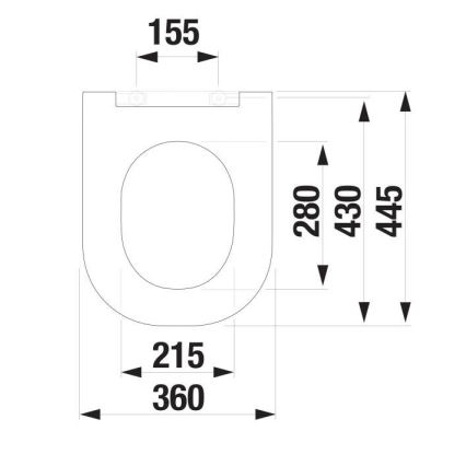 JIKA H8917167570631 - WC-istuin SoftClose MIO duroplast/valkoinen