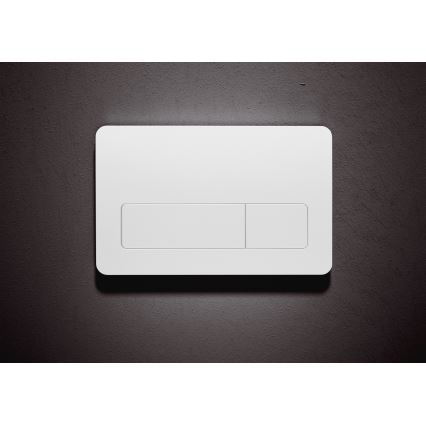 JIKA H8936620000001 - Huuhtelupainike DUAL PRO, valkoinen