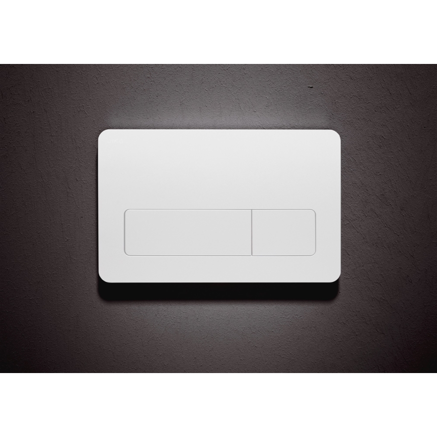 JIKA H8936620000001 - Huuhtelupainike DUAL PRO, valkoinen