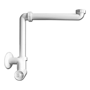JIKA H8942460000001 - Altaan ansa CUBITO DN40 valkoinen