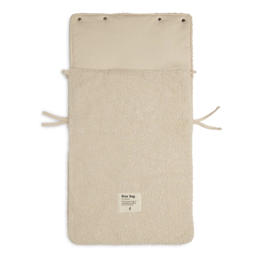 Jollein - Istuinpussi autoon BOUCLE 42x82 cm Boucle Naturel