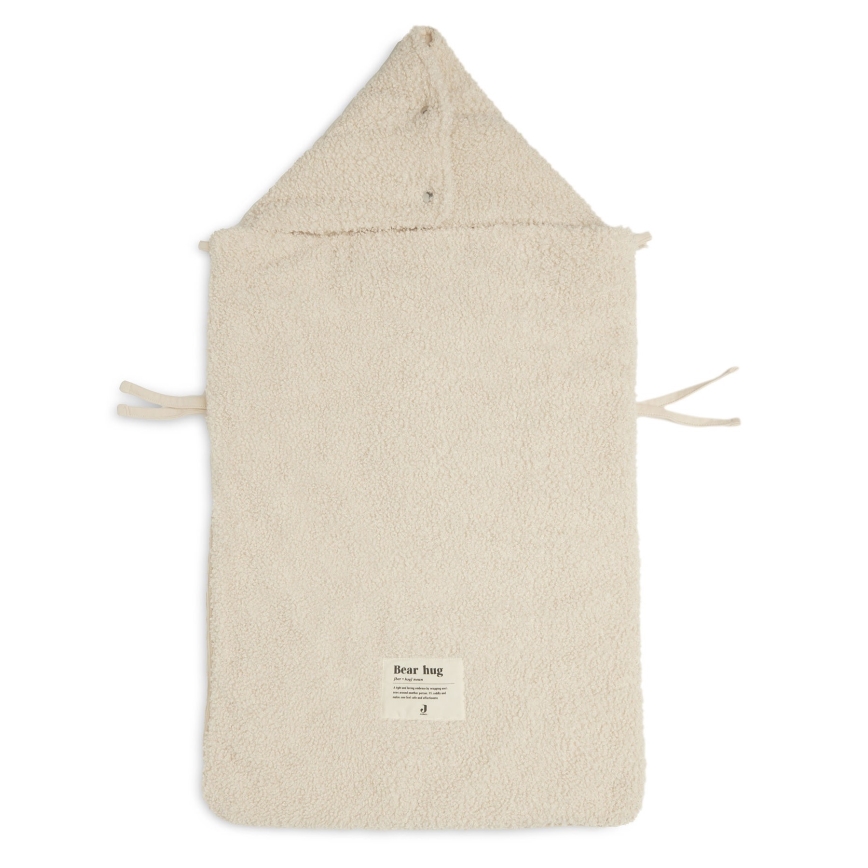 Jollein - Istuinpussi autoon BOUCLE 42x82 cm Boucle Naturel