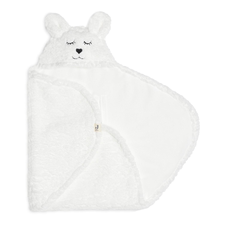 Jollein - Kapalohuopa fleece Bunny 100x105 cm Snow White