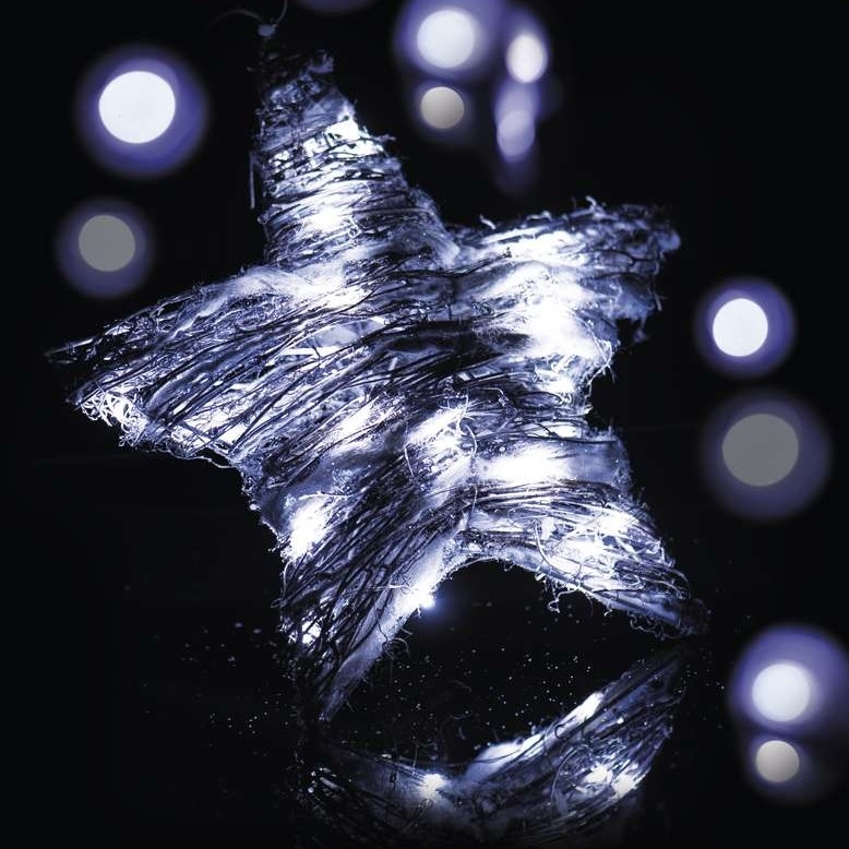 Joulukoriste  sisätiloihin IP20 STAR 30xLED / 3W / 4,5V