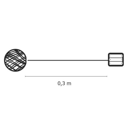 Joulukoriste  sisätiloihin IP20 XMAS 20xLED / 2W / 4,5V