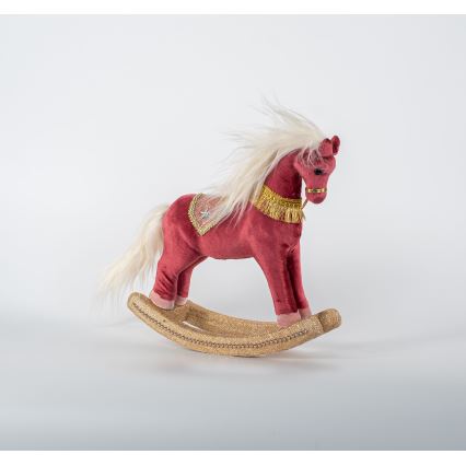 joulukoristeet 31 cm Keinuhevonen