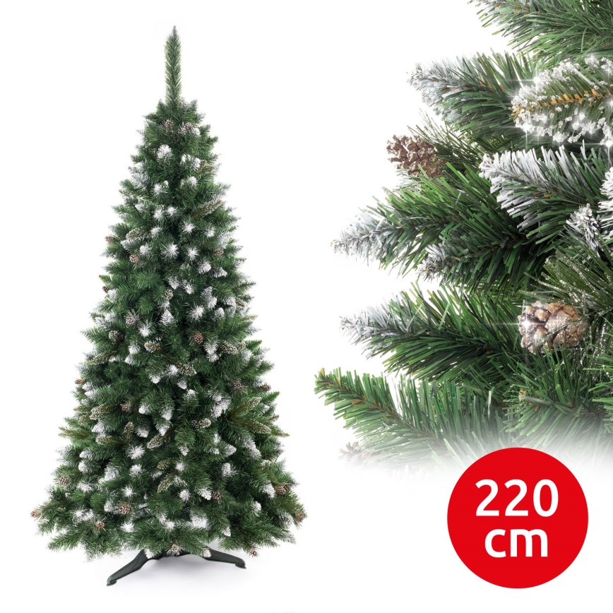 joulukuusi CRISTAL SILVER 220 cm mänty