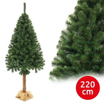 Joulukuusi runko 220 cm jalokuusi