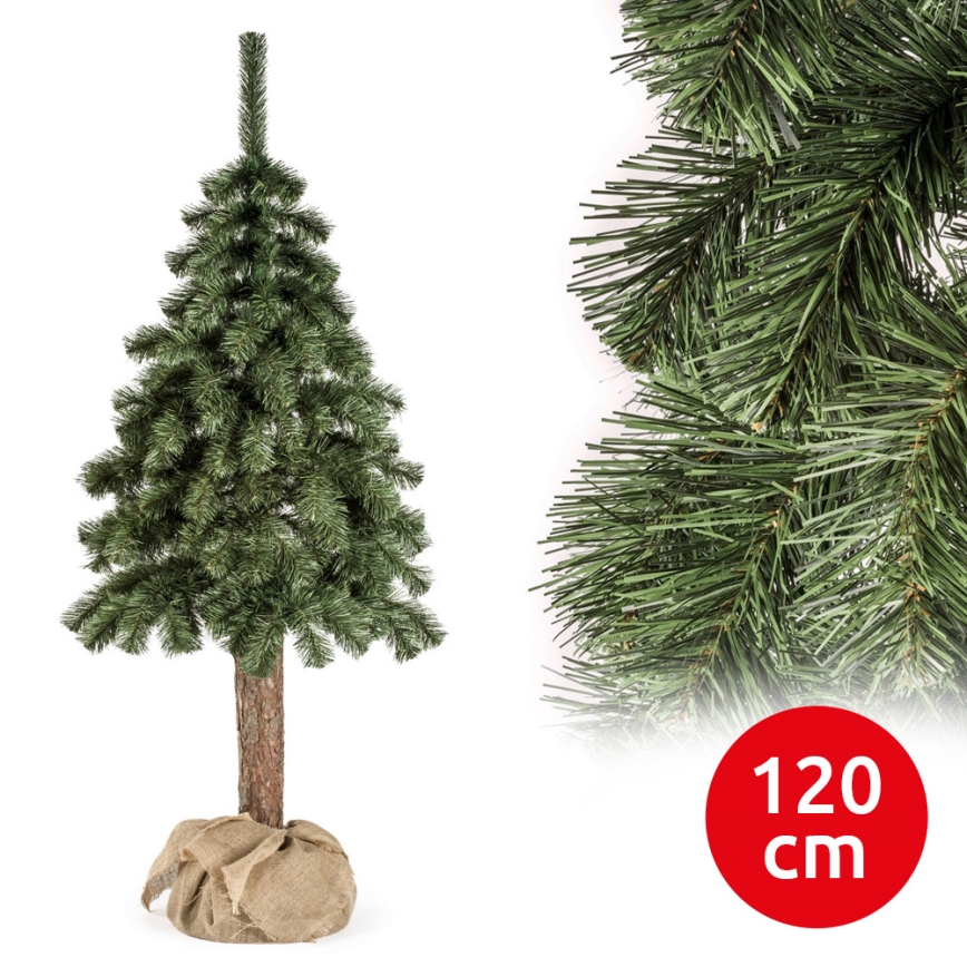 Joulukuusi runko NATURAL 120 cm jalokuusi