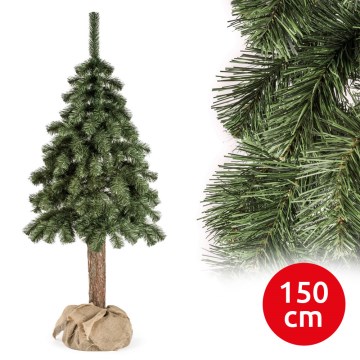Joulukuusi runko NATURAL 150 cm jalokuusi