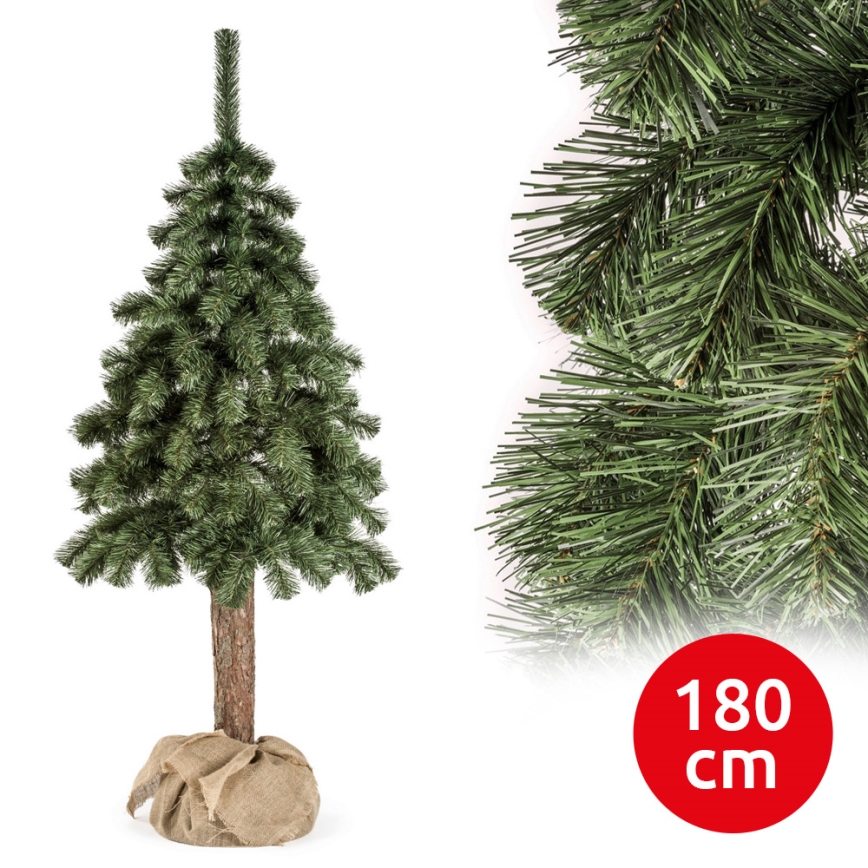 Joulukuusi runko NATURAL 180 cm jalokuusi