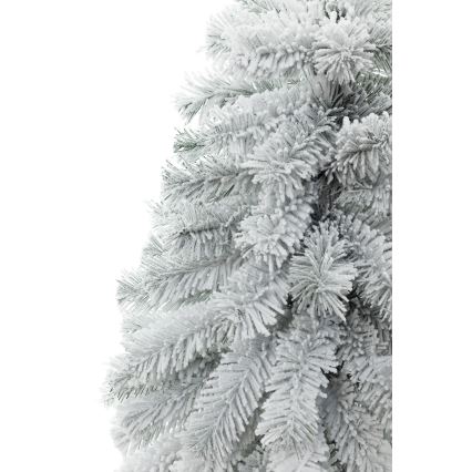Joulukuusi runko NATURAL WITH SNOW 120 cm jalokuusi