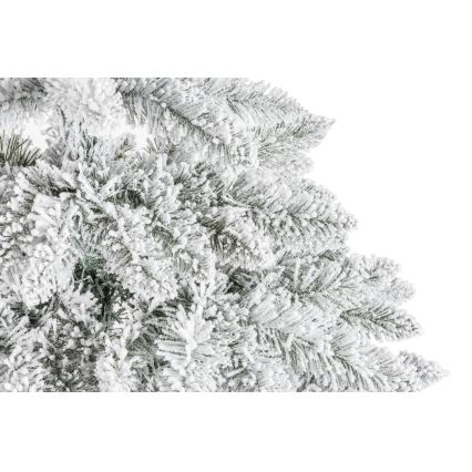 Joulukuusi runko NATURAL WITH SNOW 120 cm kuusi