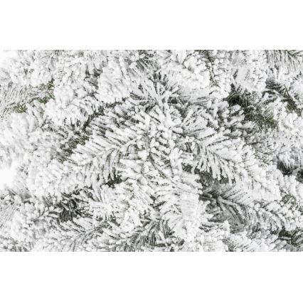 Joulukuusi runko NATURAL WITH SNOW 120 cm kuusi
