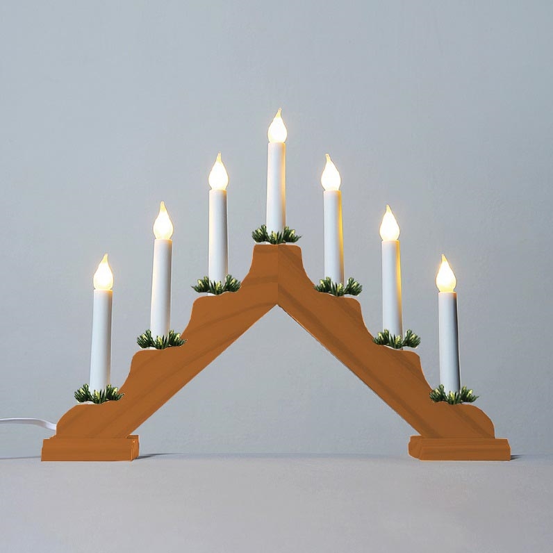 joulukynttilänjalka FILAMENT 7xE10/0,2W/230V
