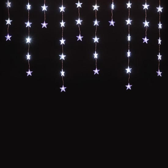 Jouluvalot 50xLED 6,35m viileä valkoinen
