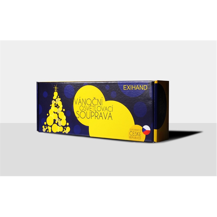 Jouluvalot FELICIA 16xE10 13,5m monivärinen Valmistettu EU