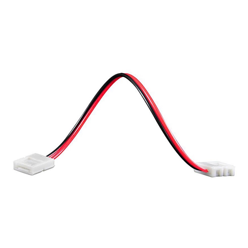 Joustava kaksipuolinen kulmikas liitin kohteelle 2-pin LED nauhat 8 mm
