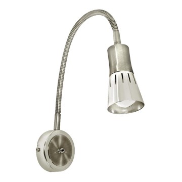 Joustava pieni lamppu ARENA 1xE14/40W/230V mattakromi