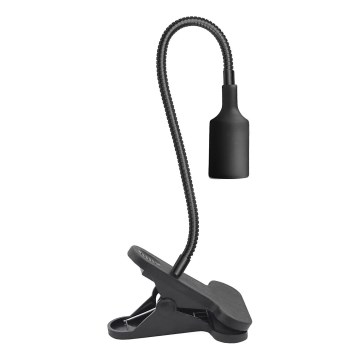 Joustava pöytävalaisin kasvien kasvatukseen, klipsillä PLANTY 1xE27/30W/230V musta