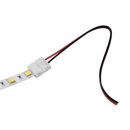 Joustava yksipuolinen liitin 2-nastaisille LED-nauhoille 10 mm