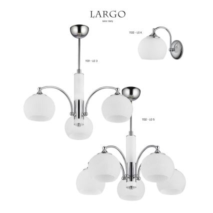 Jupiter 1131 - LO3 - Riippuvalaisin LARGO 3xE27/60W/230V